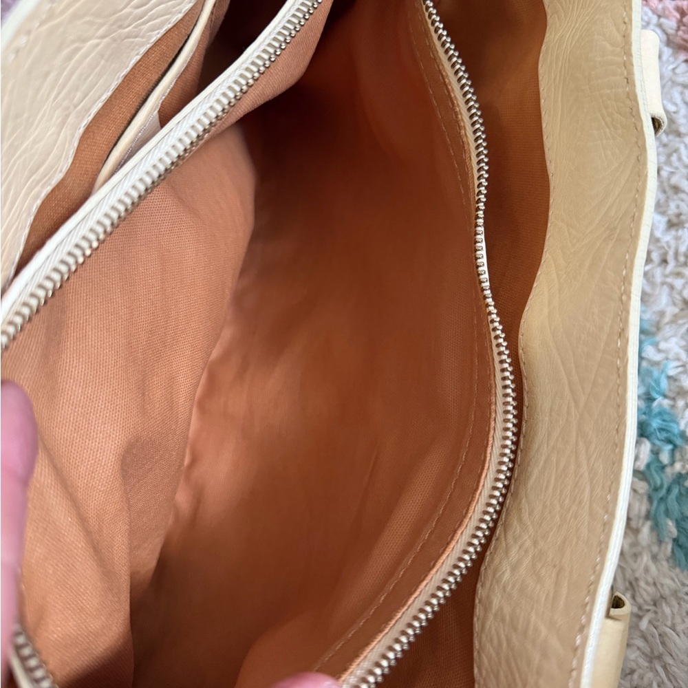 Authentic Celine Beige Leather Tote Bag Designer Handbag with virtual COA - Picture 10 of 16